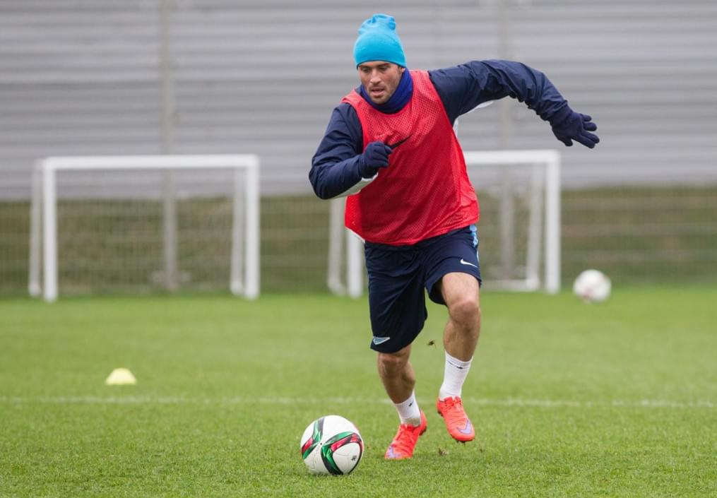 Открытая тренировка «Зенита» перед матчем с ЦСКА