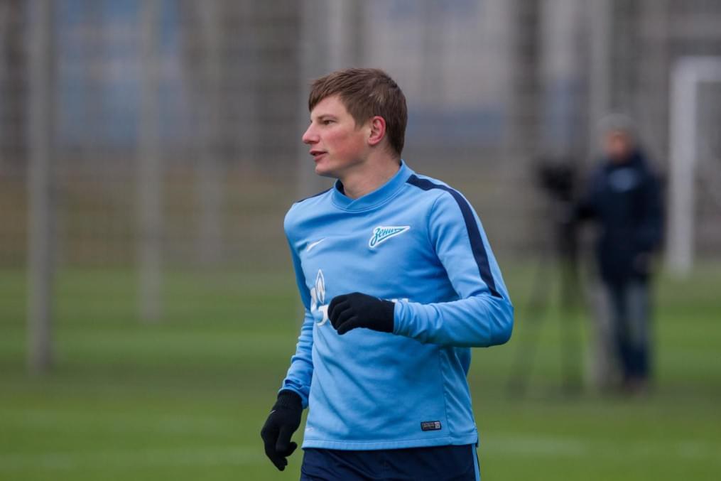 Открытая тренировка «Зенита» перед матчем с ЦСКА