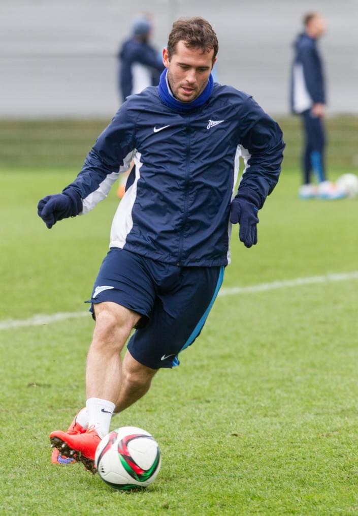 Открытая тренировка «Зенита» перед матчем с ЦСКА