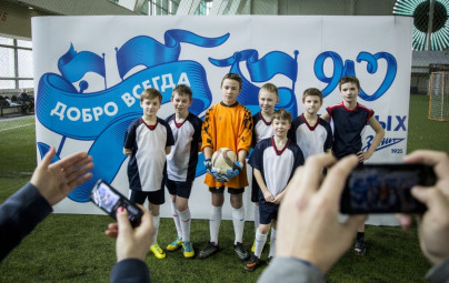 «90 добрых дел»: Турнир по мини-футболу среди команд воспитанников детских домов и школ-интернатов