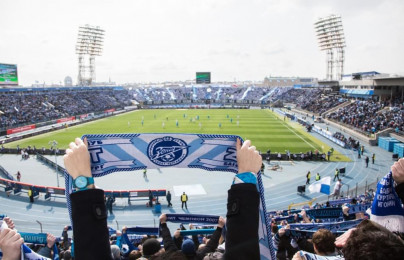 Болельщики на матче «Зенит» — ЦСКА