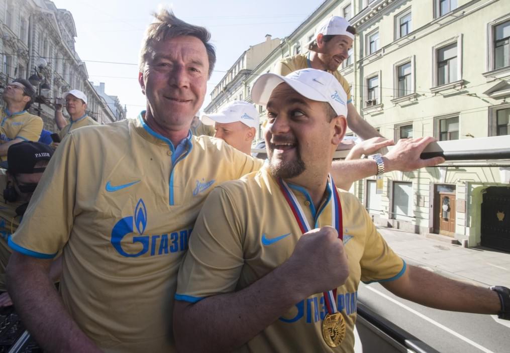 Чемпионский проезд команды «Зенит»