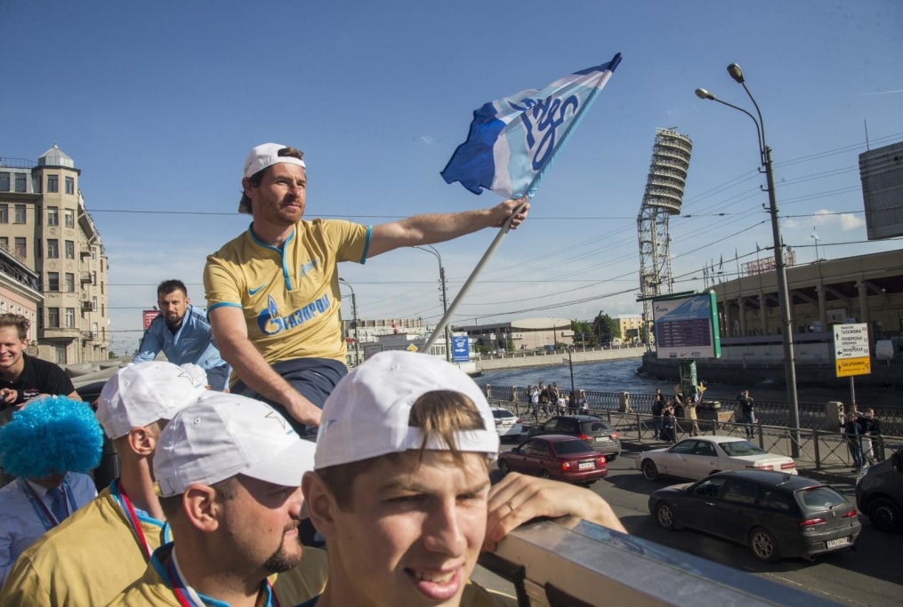 Чемпионский проезд команды «Зенит»