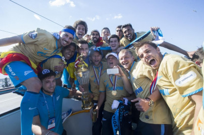 Чемпионский проезд команды «Зенит»