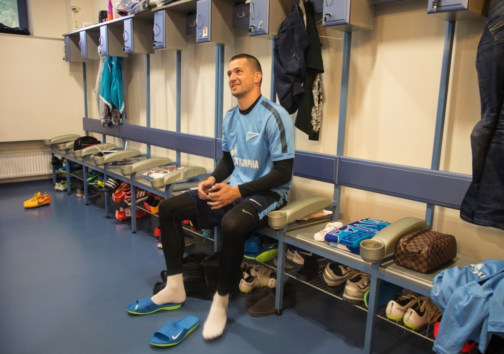 Первая предсезонная тренировка «Зенита»