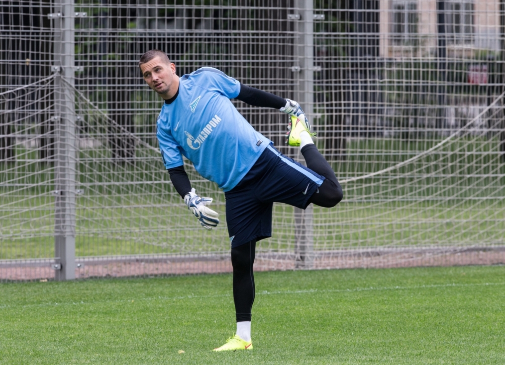 Первая предсезонная тренировка «Зенита»