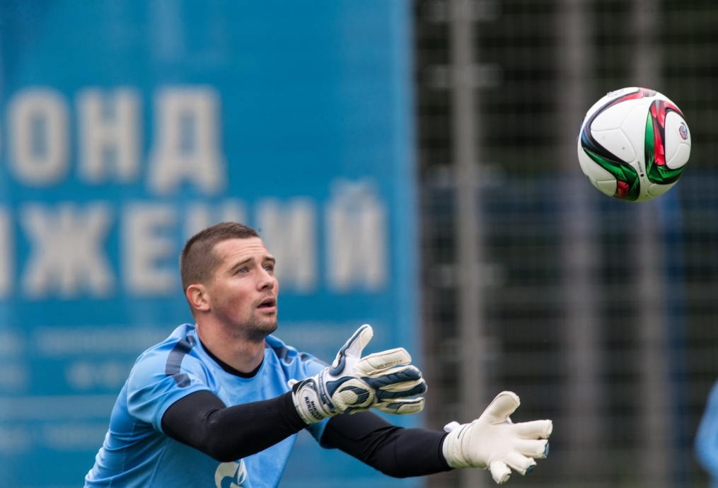 Первая предсезонная тренировка «Зенита»