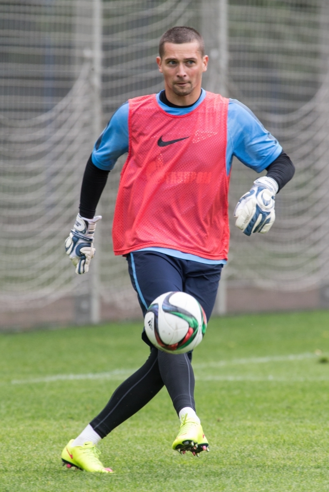 Первая предсезонная тренировка «Зенита»