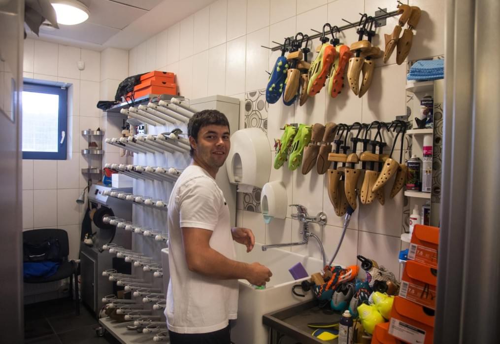 Первая предсезонная тренировка «Зенита»