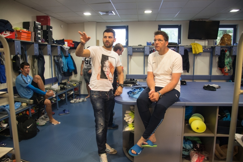 Первая предсезонная тренировка «Зенита»