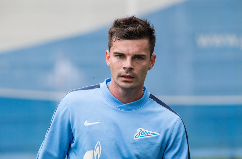 Первая предсезонная тренировка «Зенита»