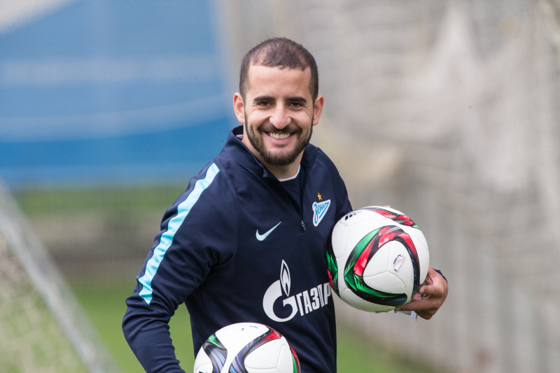 Первая предсезонная тренировка «Зенита»