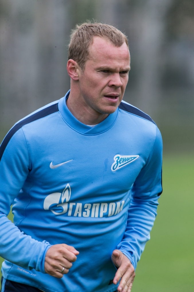 Первая предсезонная тренировка «Зенита»