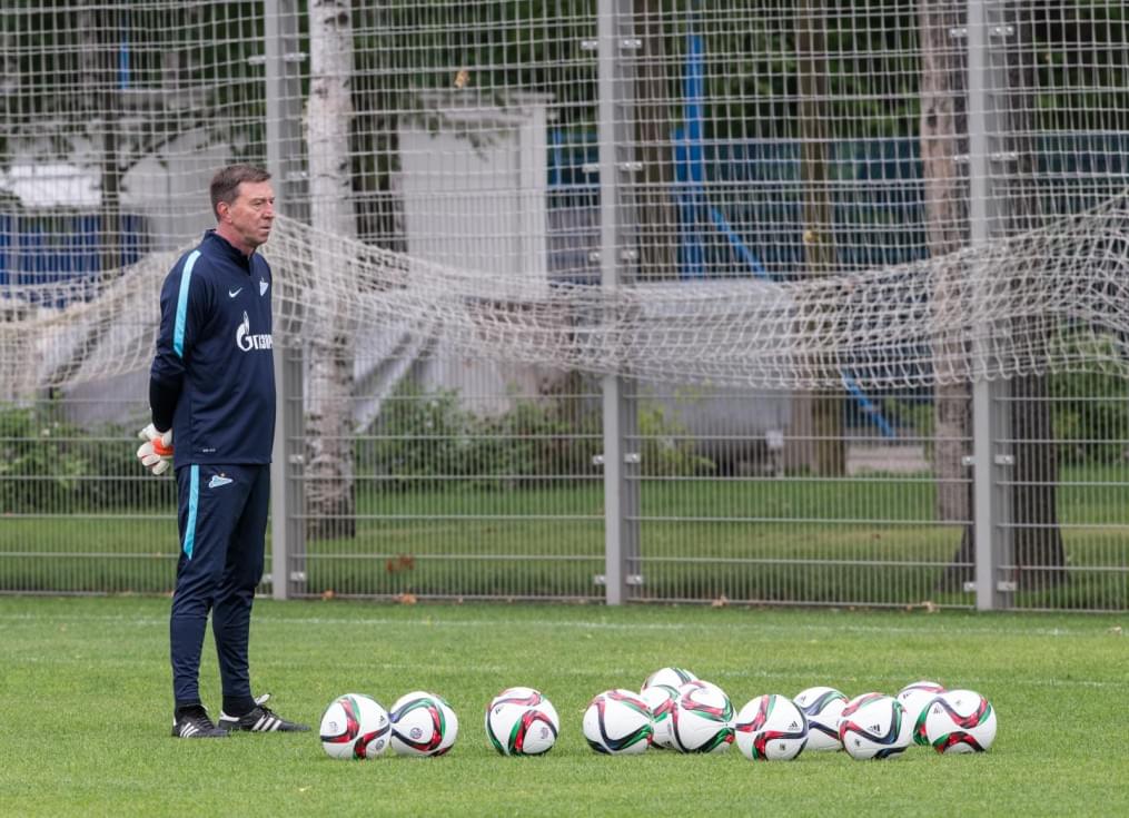 Первая предсезонная тренировка «Зенита»