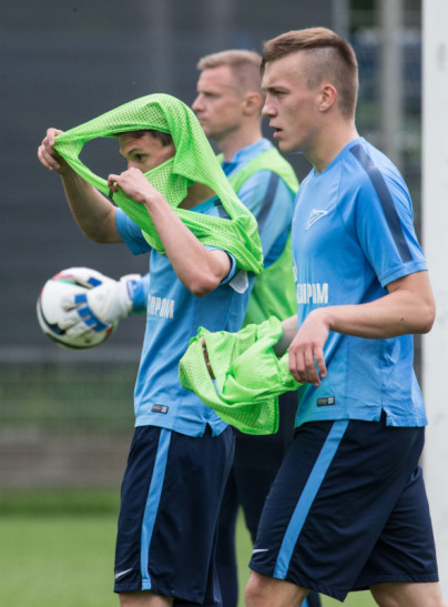 Первая предсезонная тренировка «Зенита»