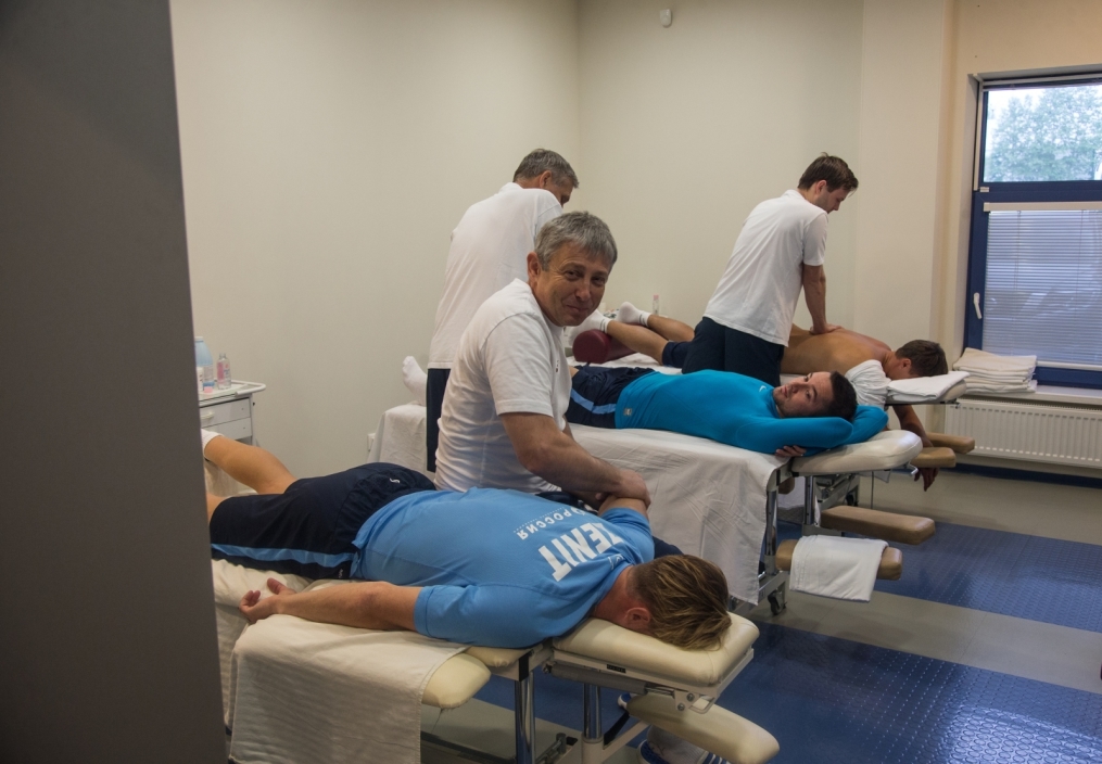 Первая предсезонная тренировка «Зенита»