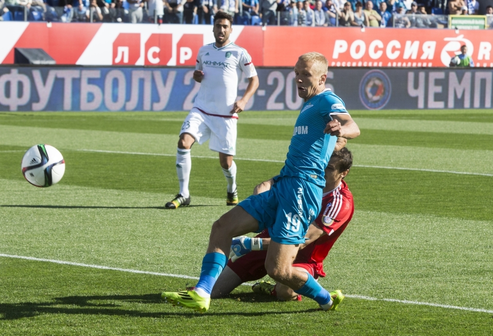 СОГАЗ-Чемпионат России, 2015/2016, «Зенит» — «Терек»