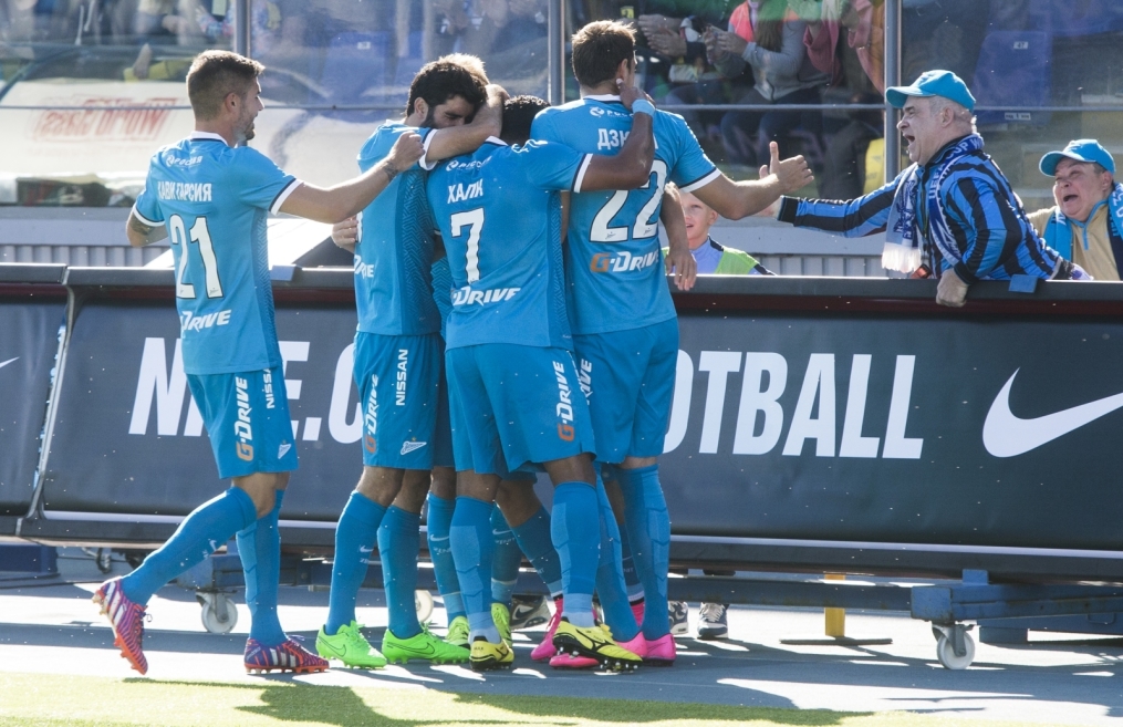 СОГАЗ-Чемпионат России, 2015/2016, «Зенит» — «Терек»