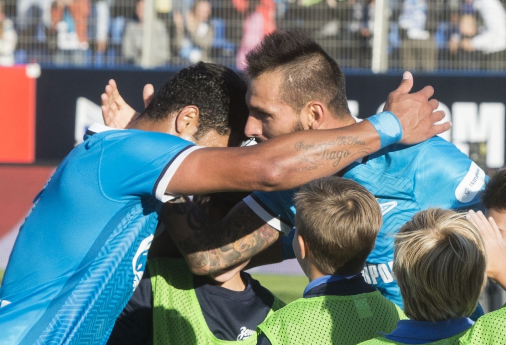 СОГАЗ-Чемпионат России, 2015/2016, «Зенит» — «Терек»