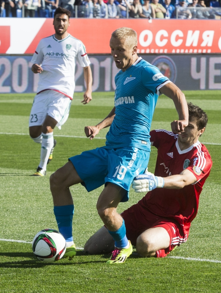 СОГАЗ-Чемпионат России, 2015/2016, «Зенит» — «Терек»