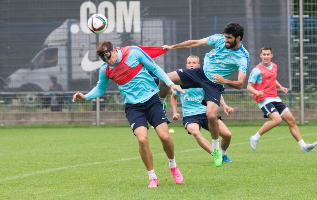 Открытая тренировка «Зенита» перед матчем с «Уфой»