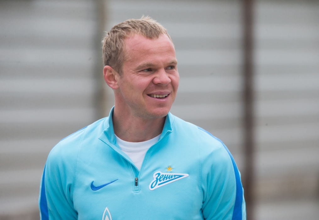 Открытая тренировка «Зенита» перед матчем с «Уфой»