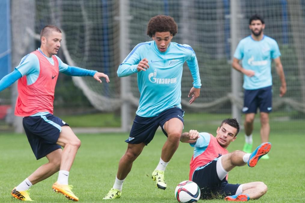 Открытая тренировка «Зенита» перед матчем с «Уфой»