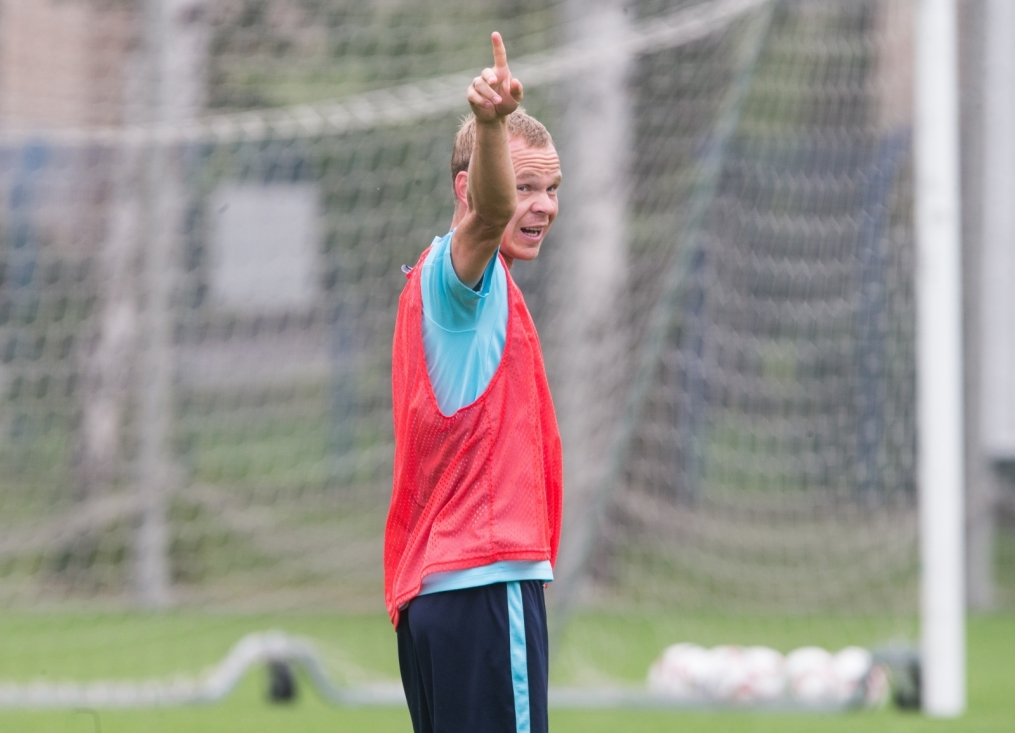 Открытая тренировка «Зенита» перед матчем с «Уфой»