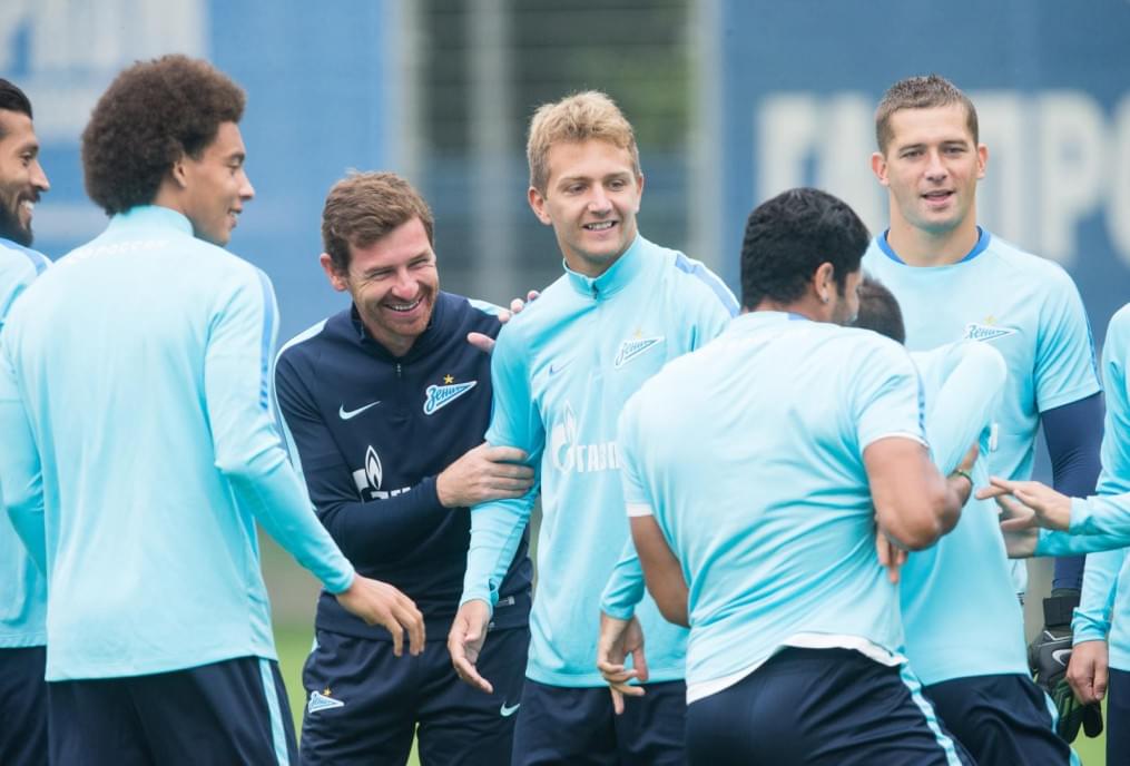 Открытая тренировка «Зенита» перед матчем с «Уфой»