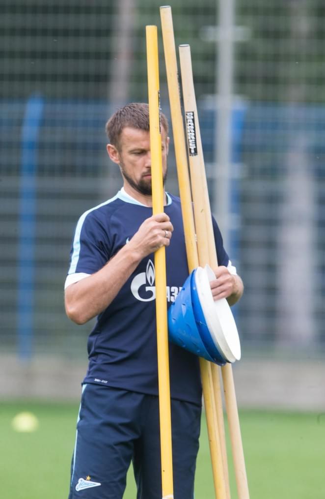 Открытая тренировка «Зенита» перед матчем с «Уфой»