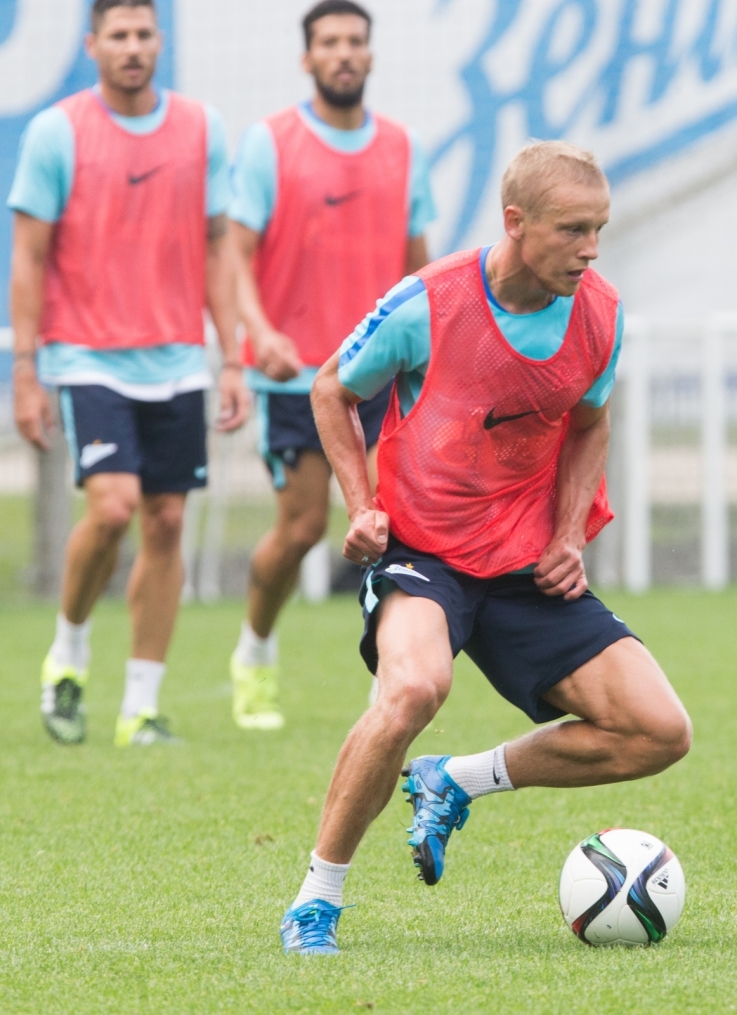 Открытая тренировка «Зенита» перед матчем с «Уфой»