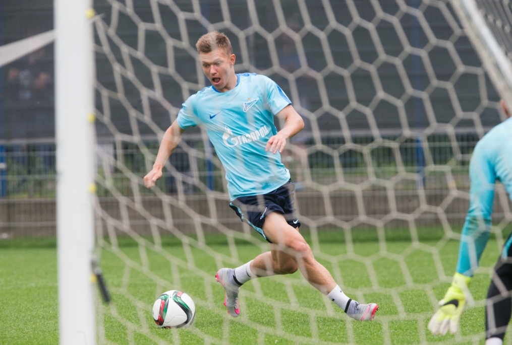 Открытая тренировка «Зенита» перед матчем с «Уфой»