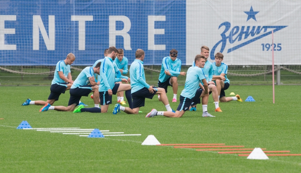 Открытая тренировка «Зенита» перед матчем с «Уфой»