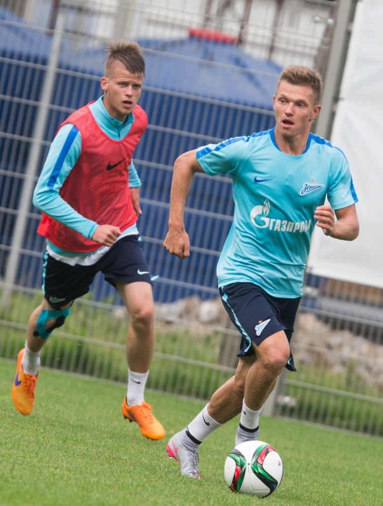 Открытая тренировка «Зенита» перед матчем с «Уфой»