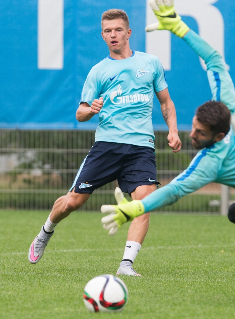 Открытая тренировка «Зенита» перед матчем с «Уфой»