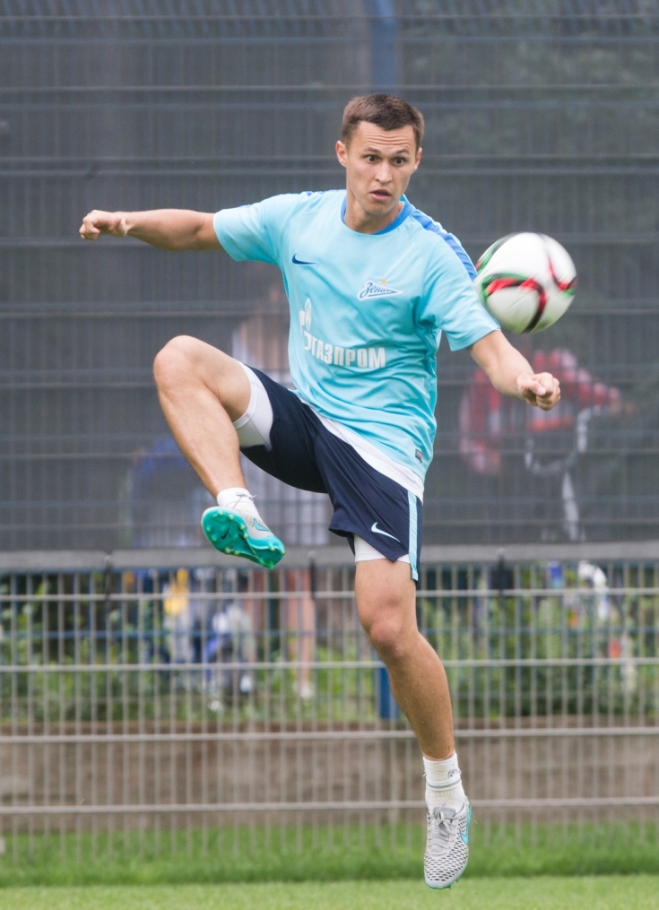 Открытая тренировка «Зенита» перед матчем с «Уфой»