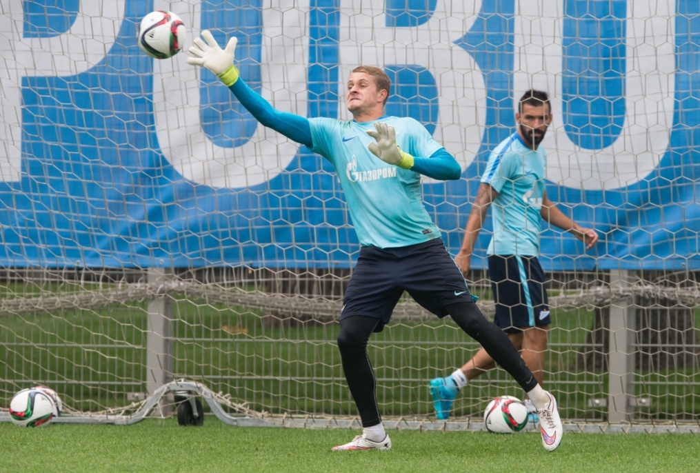 Открытая тренировка «Зенита» перед матчем с «Уфой»