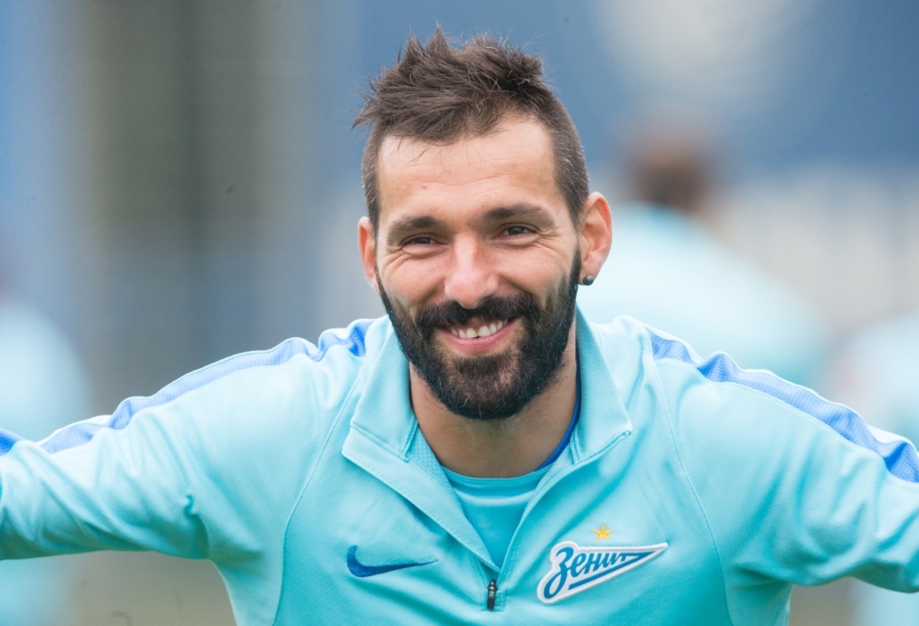 Открытая тренировка «Зенита» перед матчем с «Уфой»