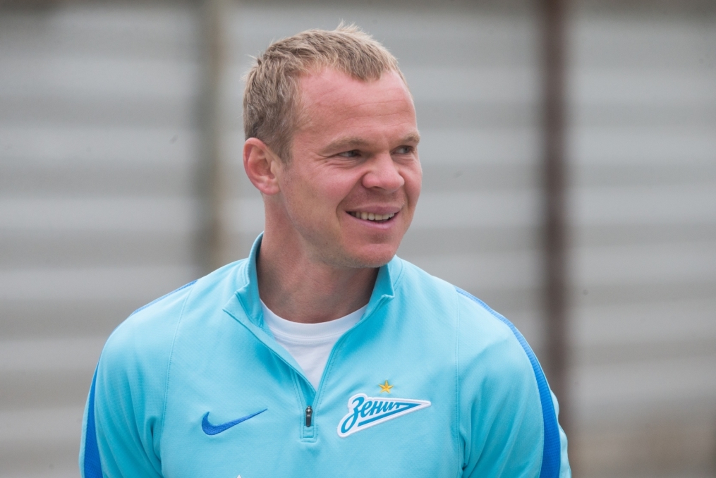 Открытая тренировка «Зенита» перед матчем с «Уфой»