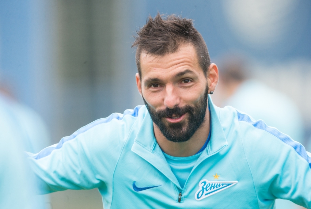 Открытая тренировка «Зенита» перед матчем с «Уфой»