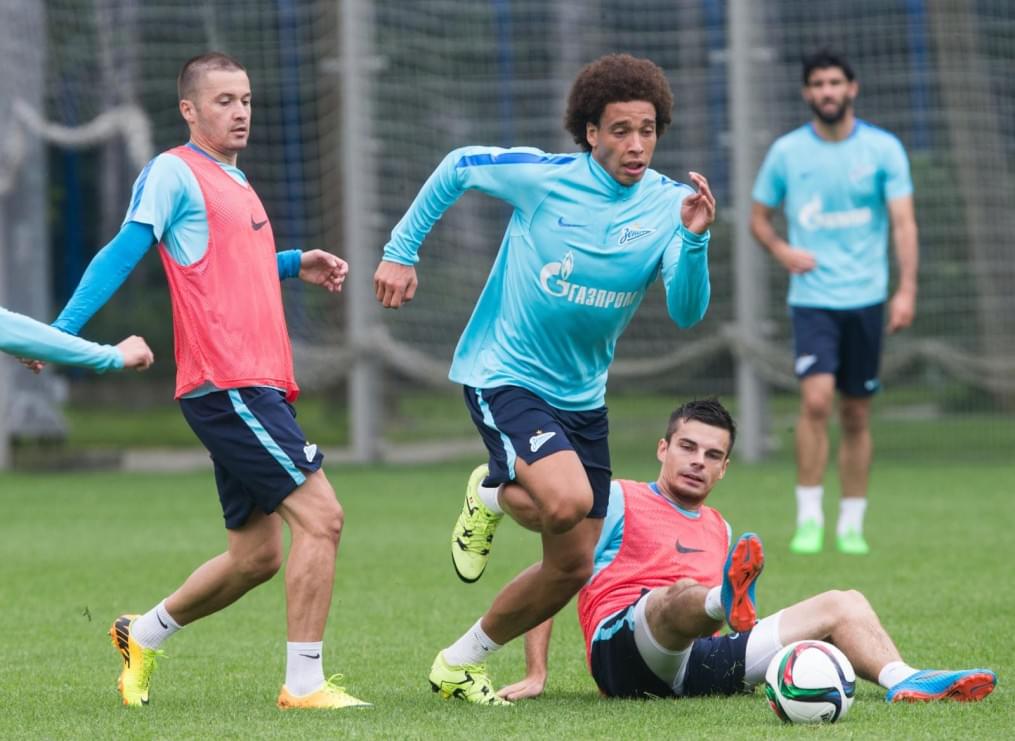 Открытая тренировка «Зенита» перед матчем с «Уфой»