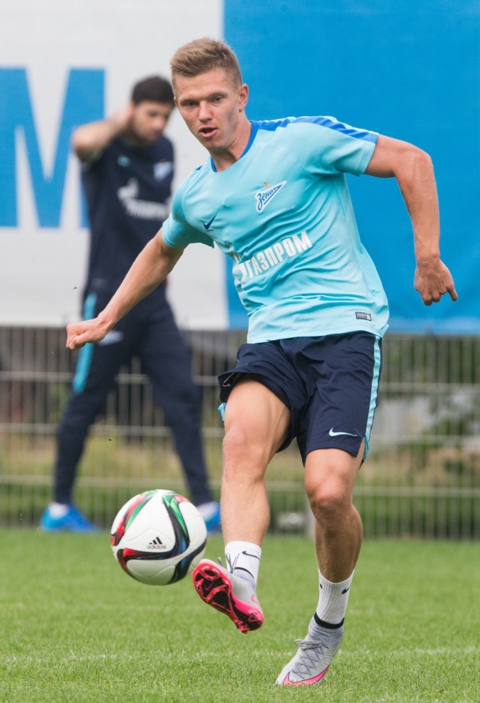 Открытая тренировка «Зенита» перед матчем с «Уфой»