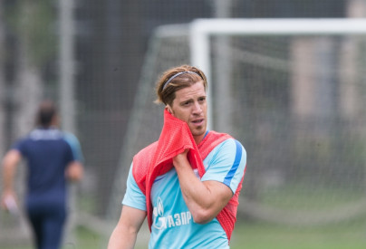 Открытая тренировка «Зенита» перед матчем с «Уфой»