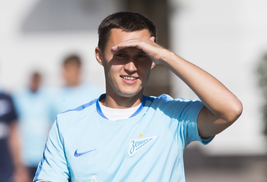 Открытая тренировка «Зенита» перед матчем с «Краснодаром»