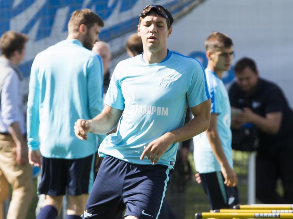 Открытая тренировка «Зенита» перед матчем с «Краснодаром»