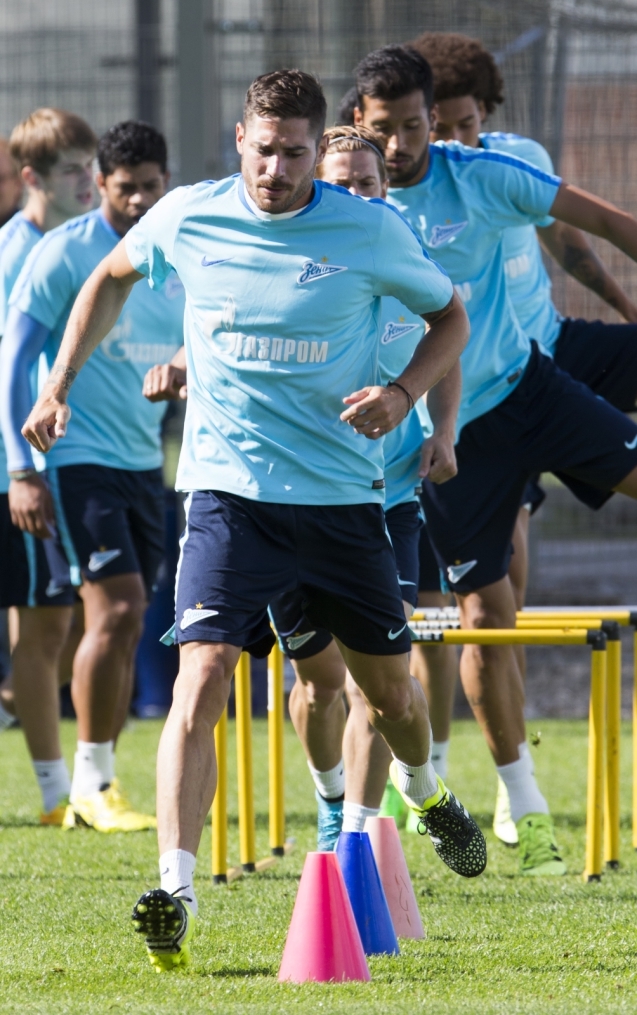 Открытая тренировка «Зенита» перед матчем с «Краснодаром»