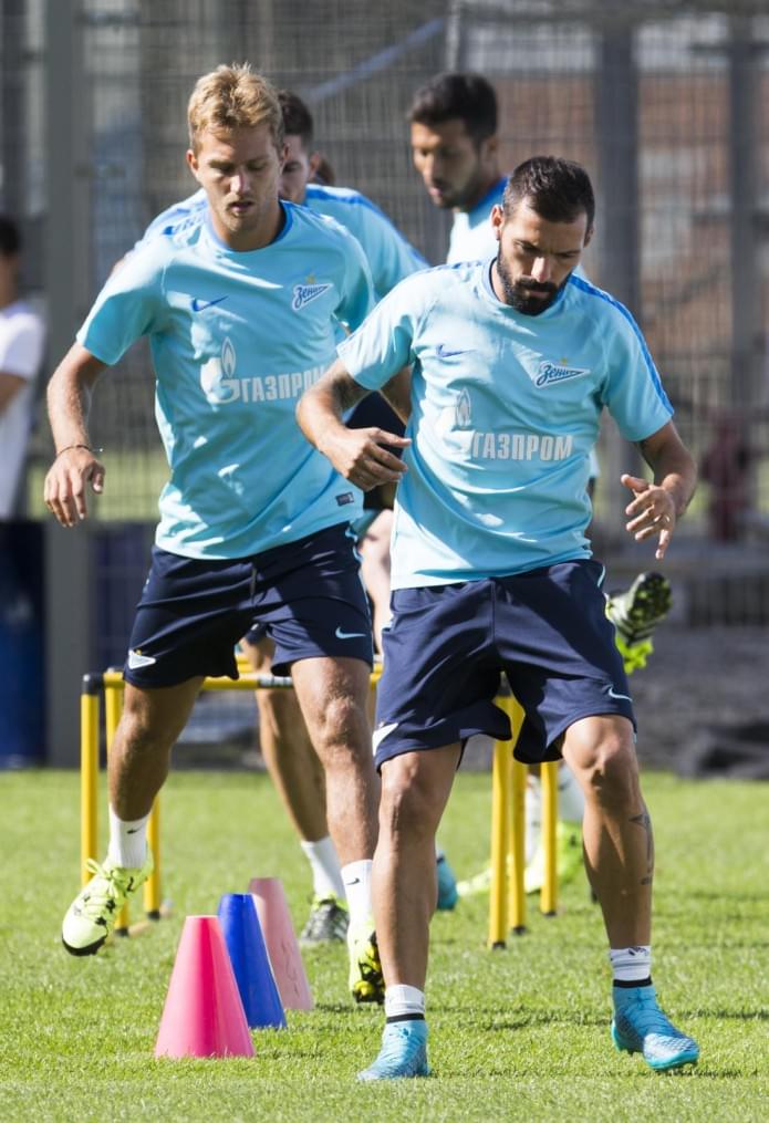 Открытая тренировка «Зенита» перед матчем с «Краснодаром»