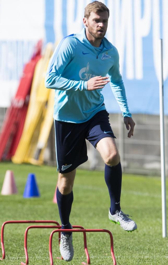 Открытая тренировка «Зенита» перед матчем с «Краснодаром»