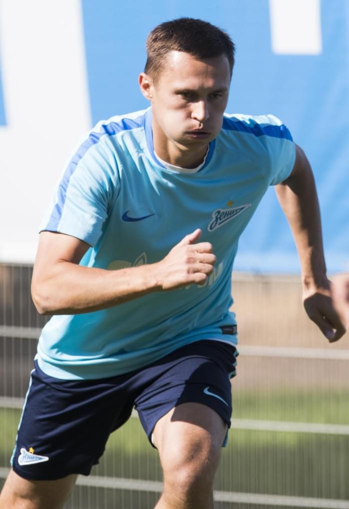 Открытая тренировка «Зенита» перед матчем с «Краснодаром»