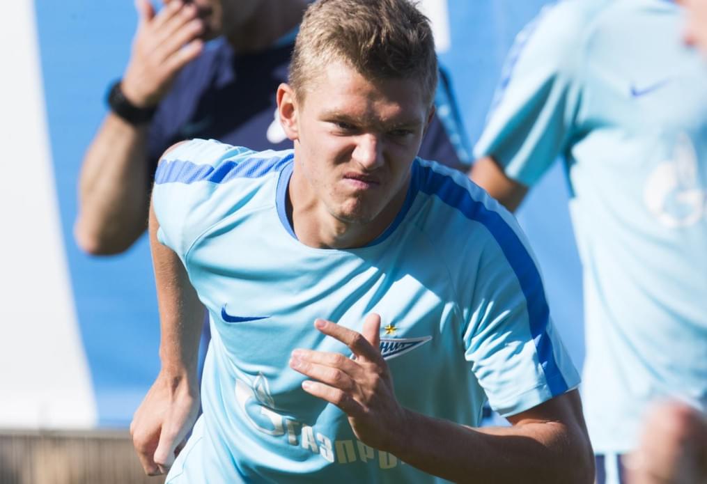 Открытая тренировка «Зенита» перед матчем с «Краснодаром»